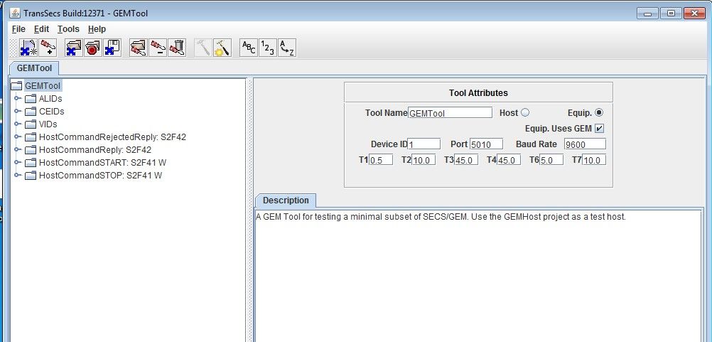 TransSECS OPC Server