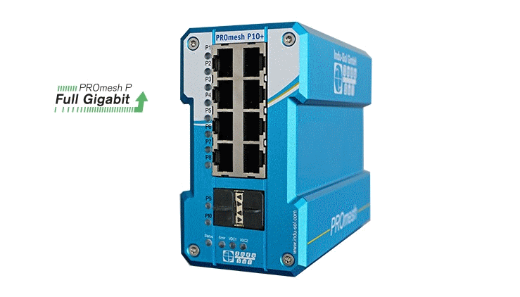 Switch Ethernet PROFINET 9 ports