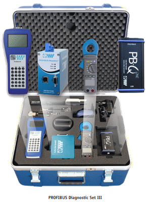 Used equipment: PROFIBUS Network Diagnostic Tester