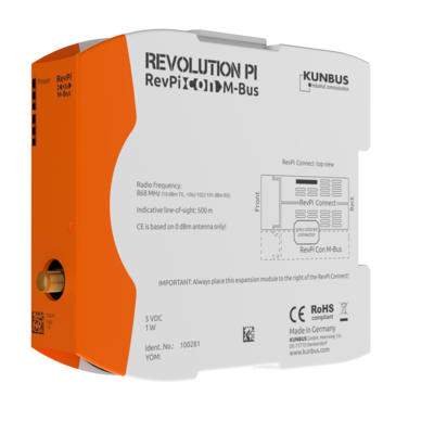 Revolution PI by Kunbus RevPI CON M-Bus 868 MHz