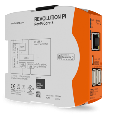Revolution PI by Kunbus RevPI Core S 16 Go