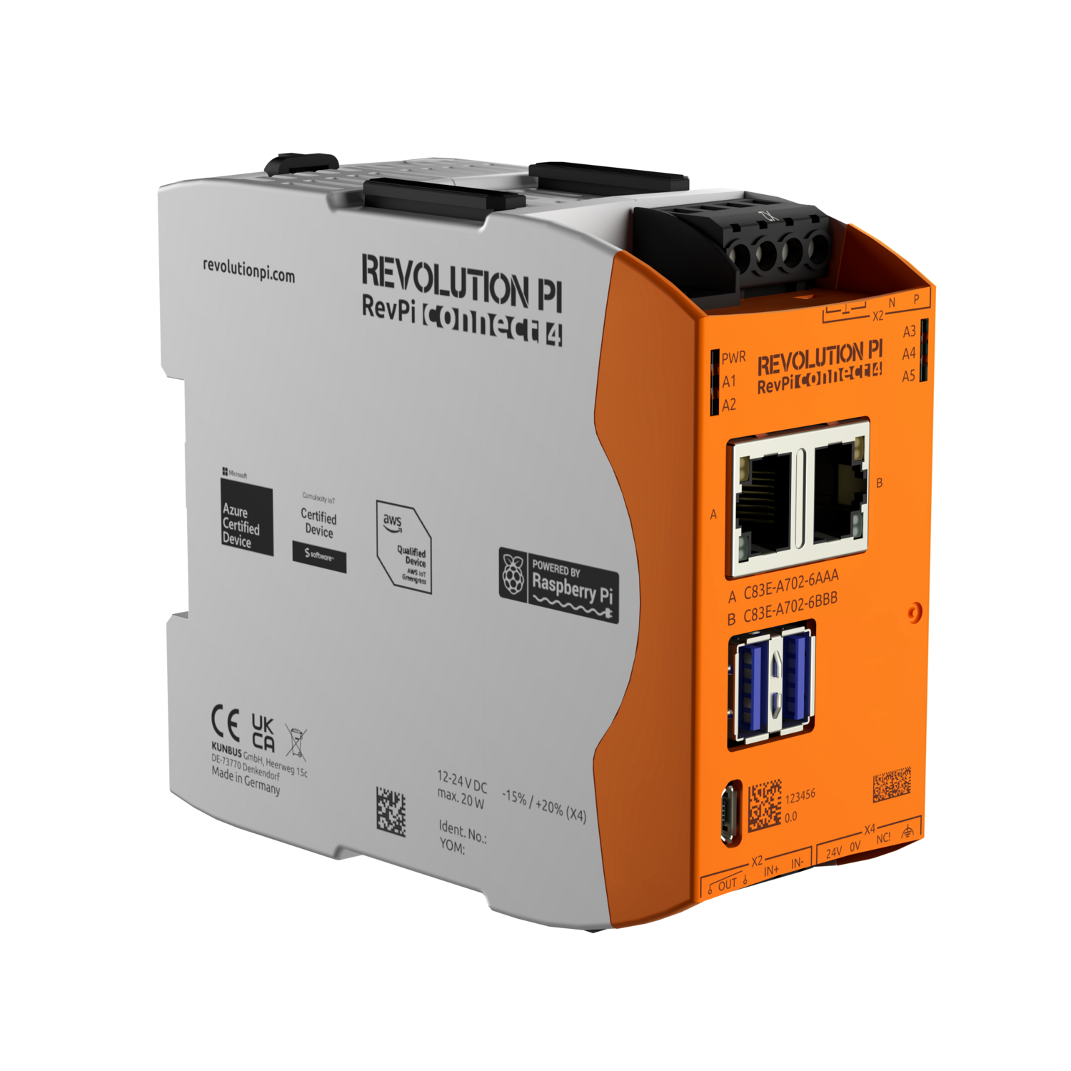 Revolution PI by Kunbus RevPI Connect 4 32Go 4Go