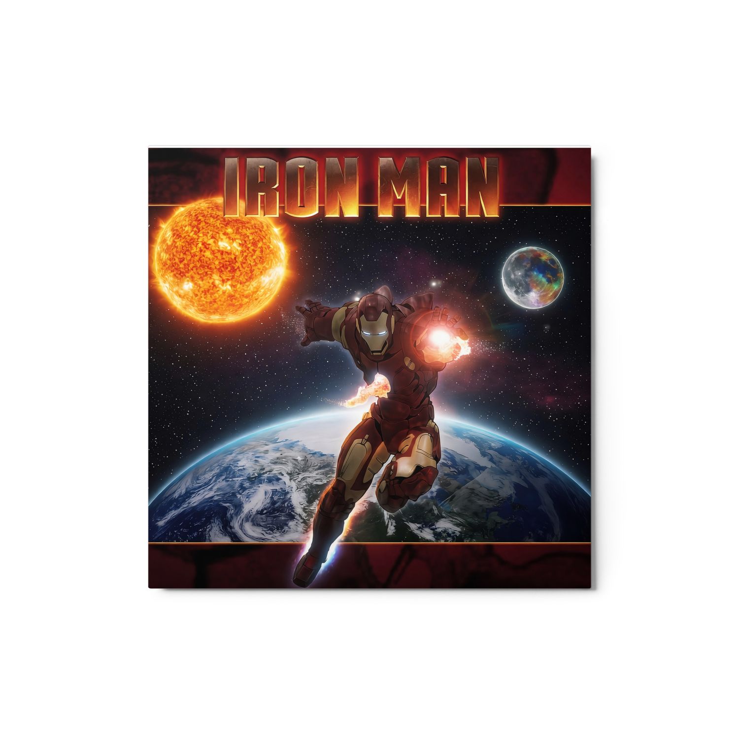 Metal Print: Iron Works 