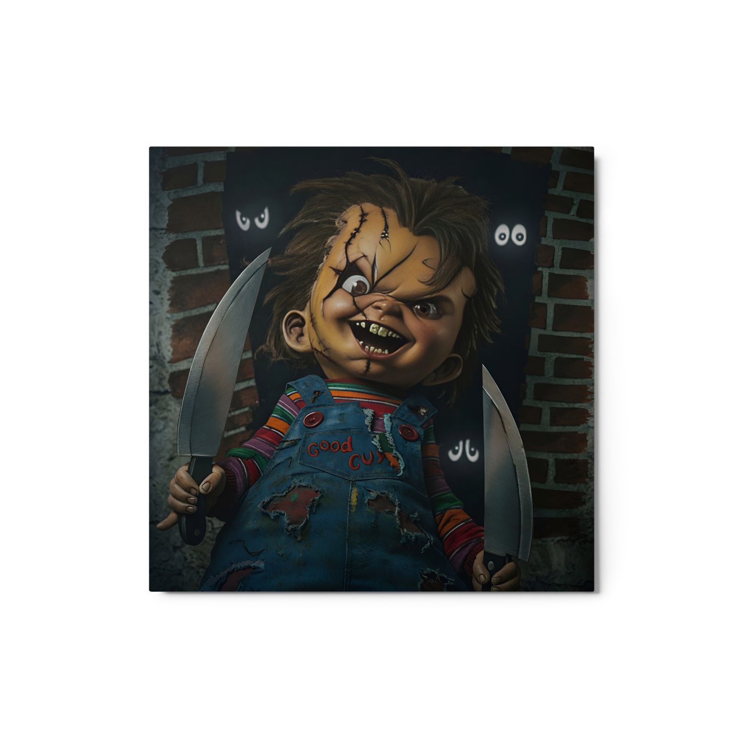 Metal Print: Chucky