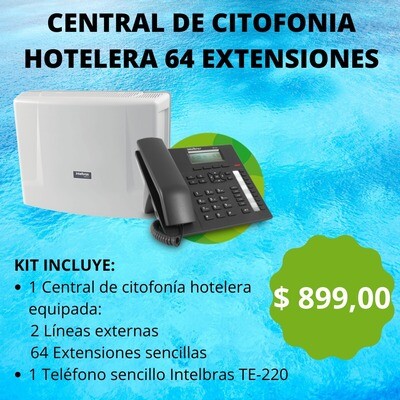 Central telefonica 64 ext