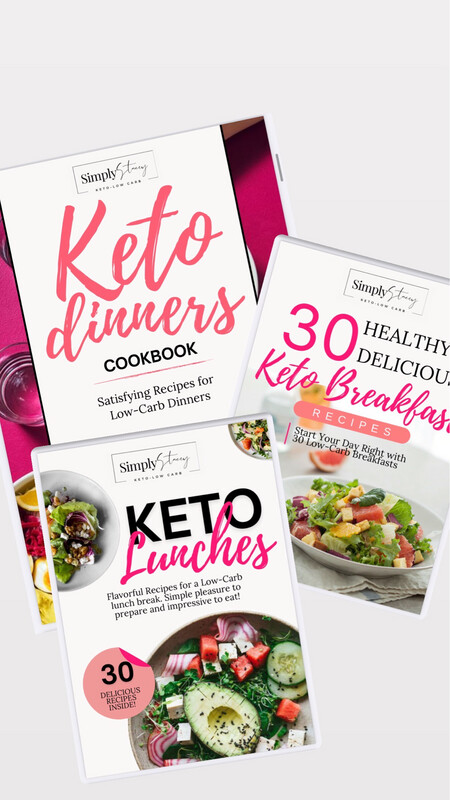 3 Collection Of Keto Cookbooks