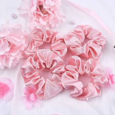 Pink Scrunchie Set