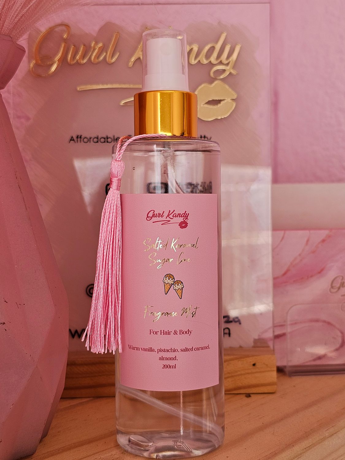 Salted Karamel Sugar Kone- Fragrance Mist