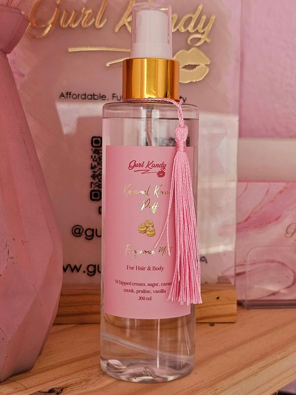 Karamel Cream Puff- Fragrance Mist