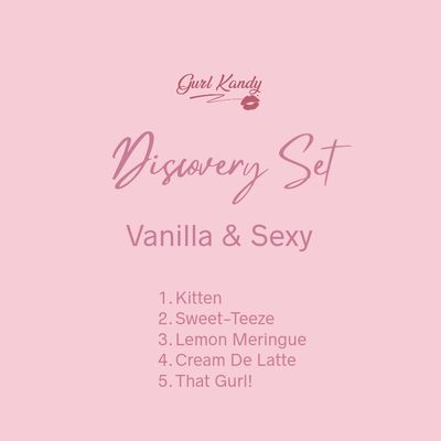 DISCOVERY SETS- VANILLA & SEXY
