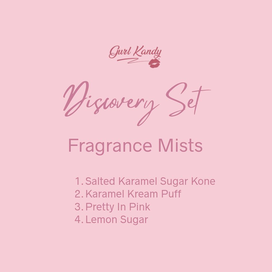 DISCOVERY SETS- FRAGRANCE MISTS- SET OF 4