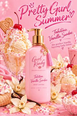 Tahitian Vanilla Sundae- Body Lotion