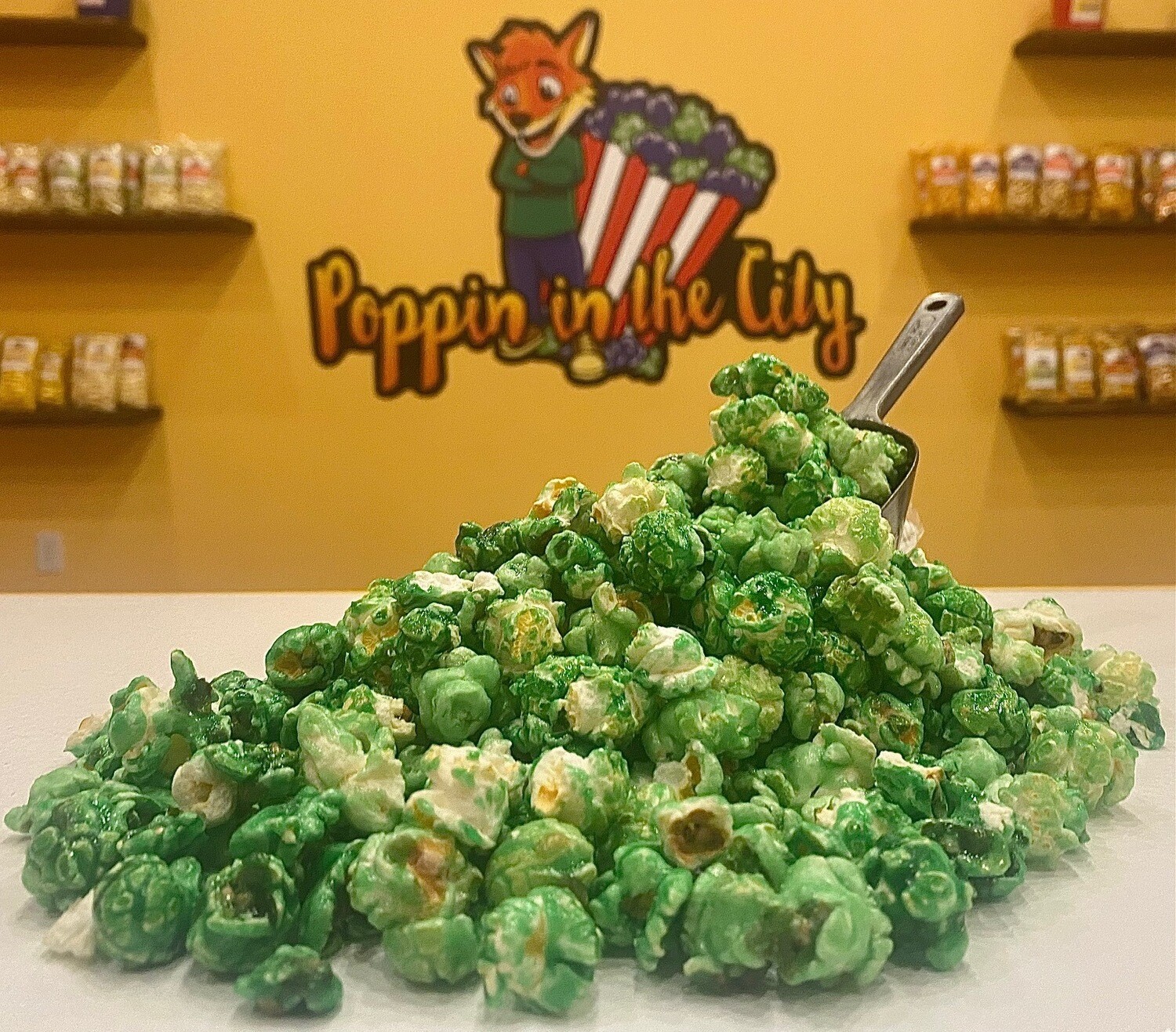 Poppin' Green Apple