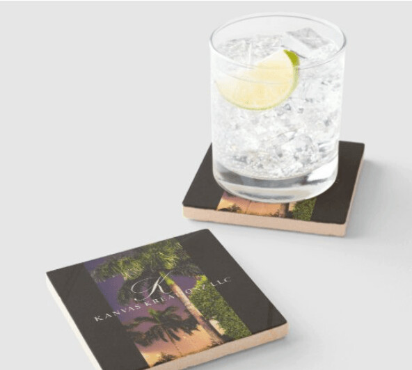 Kanvas Kreationz Sandstone Coasters