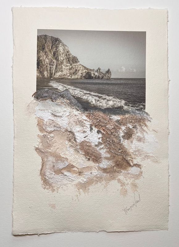 Underworld – Mixed Media Coastal Landscape Artwork