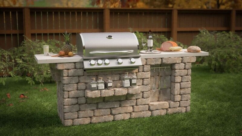 Masterson-G Grill Island with 32