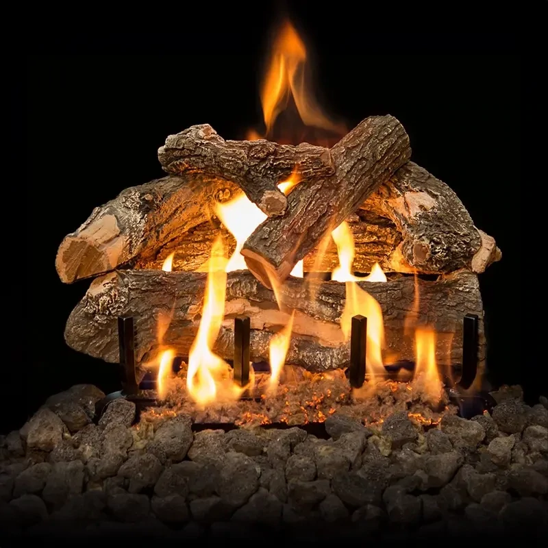 Gas Log and Burner Set by Grand Canyon