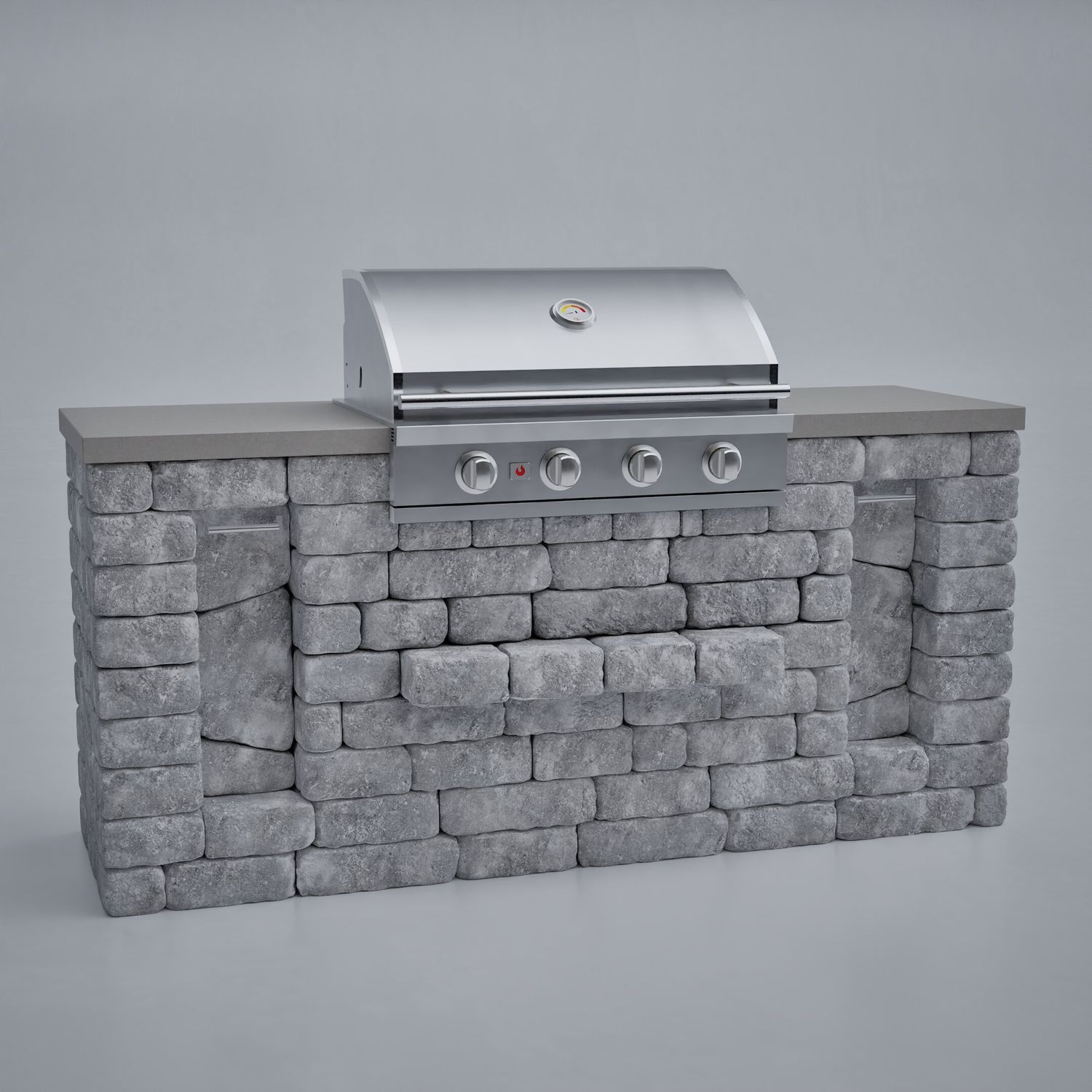Unity GX Compact Grill Island with Large Gas Grill
