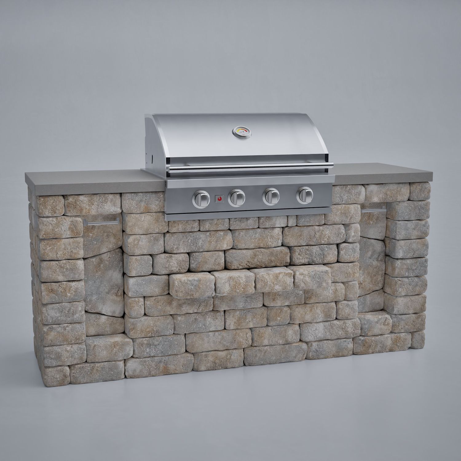 Unity GX Compact Grill Island with Large Gas Grill