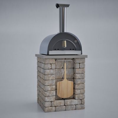 Unity ZP Pizza Compact Wood-Fired Pizza Island