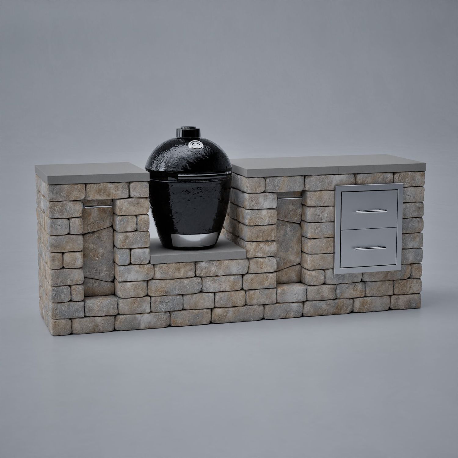 Unity-K+ Deluxe Kamado Modular Outdoor Kitchen Unit