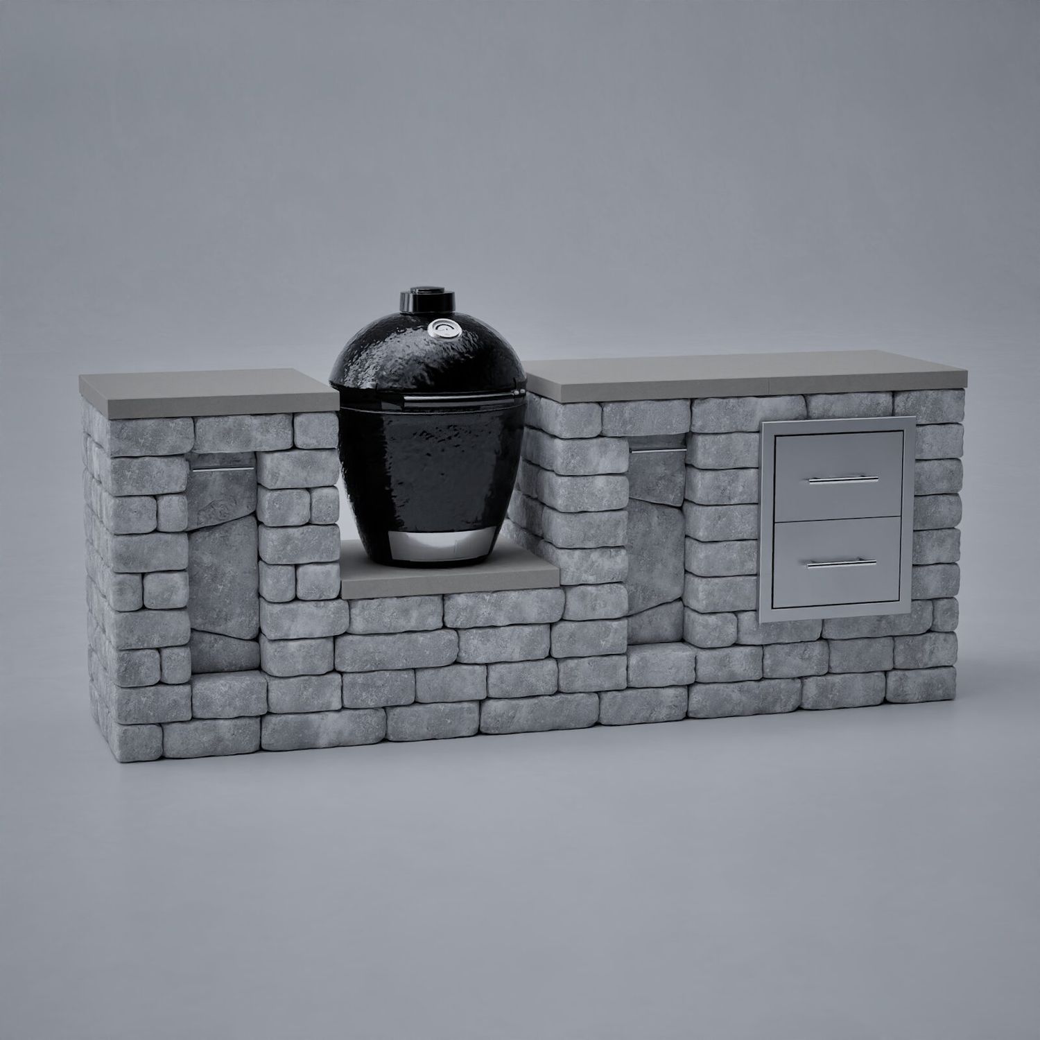 Unity-K+ Deluxe Kamado Modular Outdoor Kitchen Unit