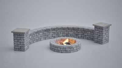 Summerton Fire Pit & Seat Wall