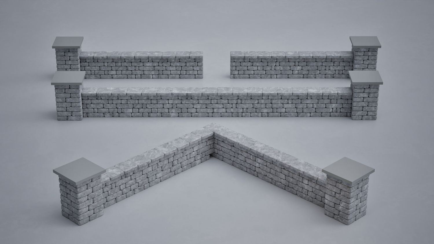 Grangefield 18' Configurable Seat Wall Kit