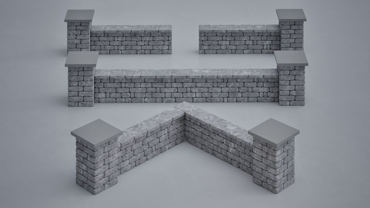 Grange 12' Configurable Seat Wall Kit
