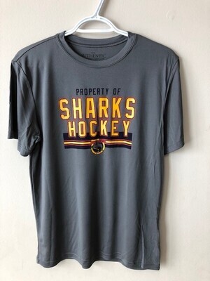T-shirt - Youth Dri-Fit with &quot;Sharks Hockey&quot;