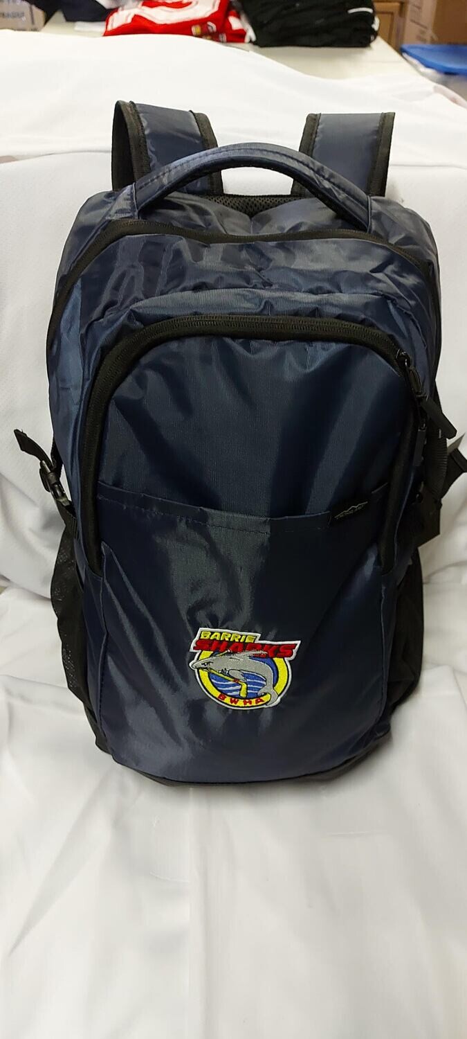 Back Pack - with BWHA logo, BWHA Logo&#39;s Backpack: One Size - No Customization