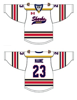 Jersey - Custom / Vanity Jersey - &quot;NEW in 2023&quot; Home (White)