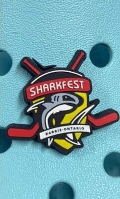 Croc Shoe Charm - Sharkfest Logo