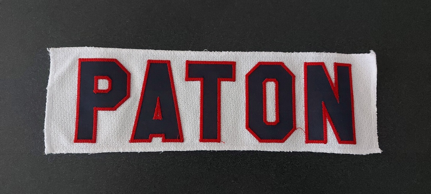 Name Panel - Competitive Home (White)