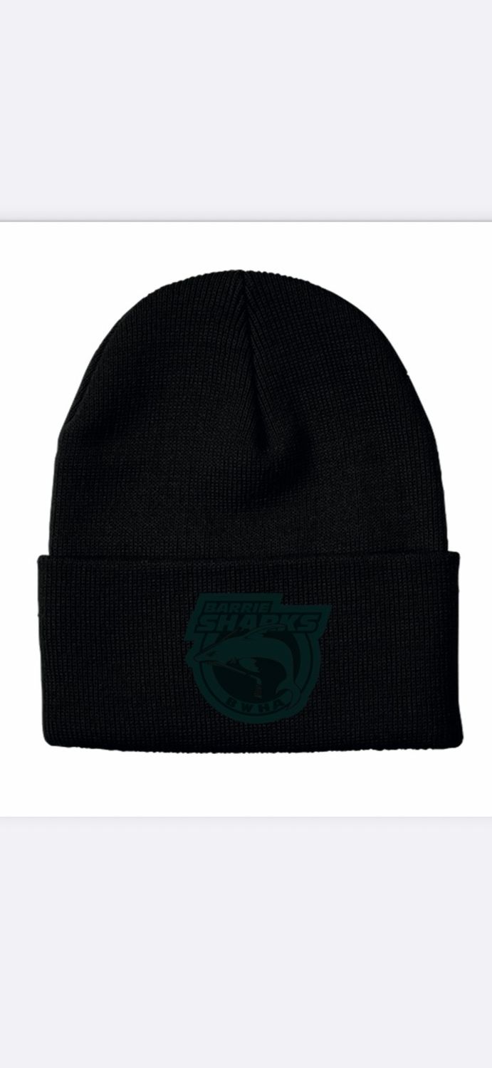 "NEW" Black Toque with logo