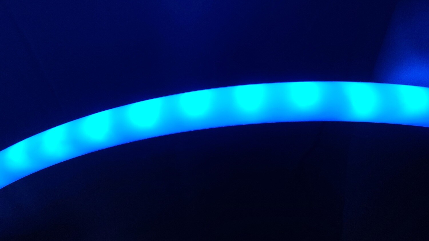 Music Reactive Solid Color Changing LED Groove Hoop (Made per order)