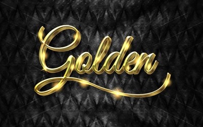 3D GOLD LOGOS Χρυσά