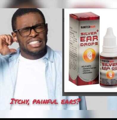 SILVER EAR DROPS