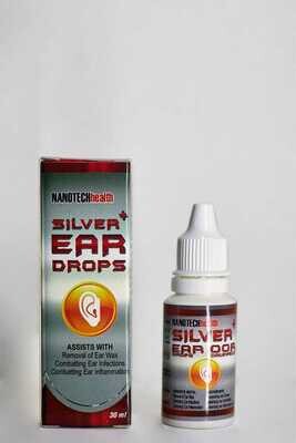 SILVER EAR DROPS