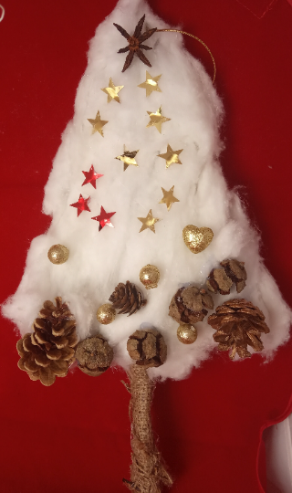 Handmade christmas tree