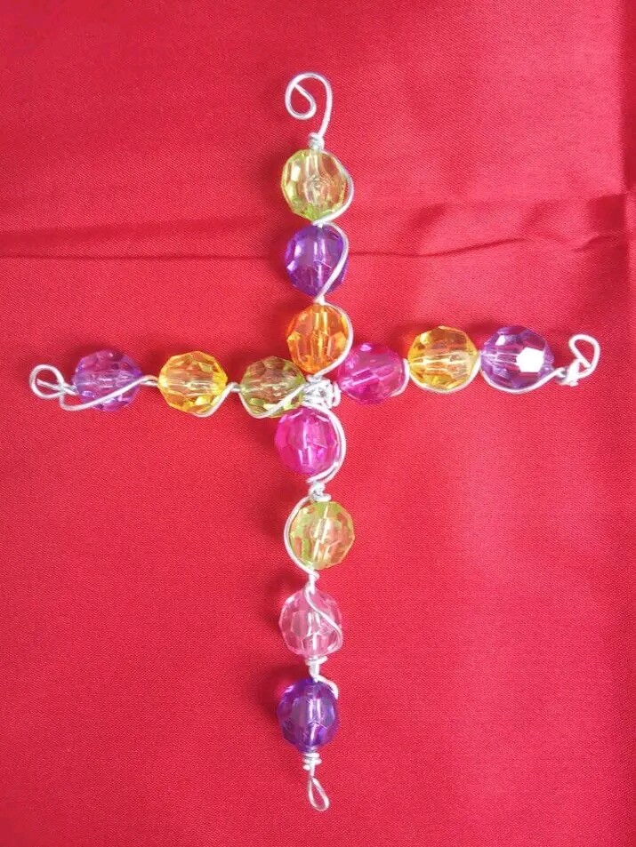 Unique handmade decorative big cross