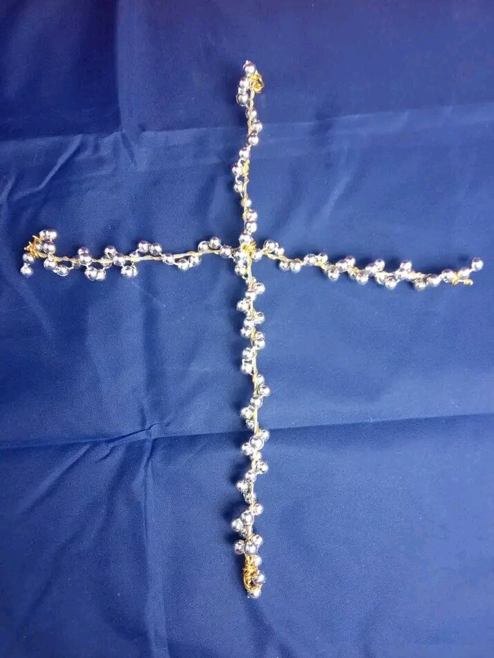 Decorative big cross, unique handmade