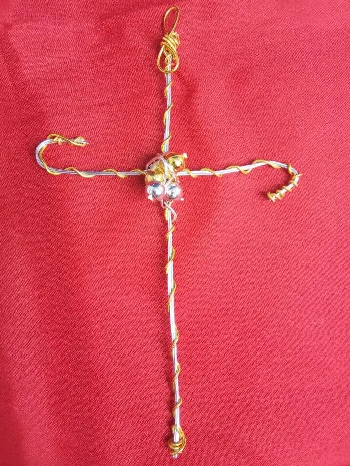 Decorative big cross, unique, handmade