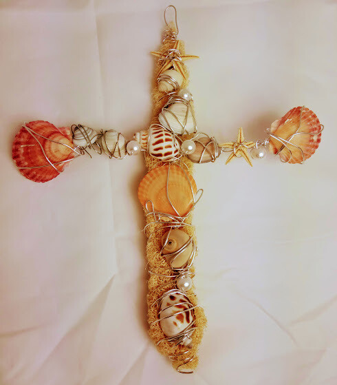 Unique handmade decorative big cross