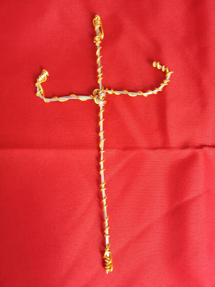 Unique handmade decorative big cross
