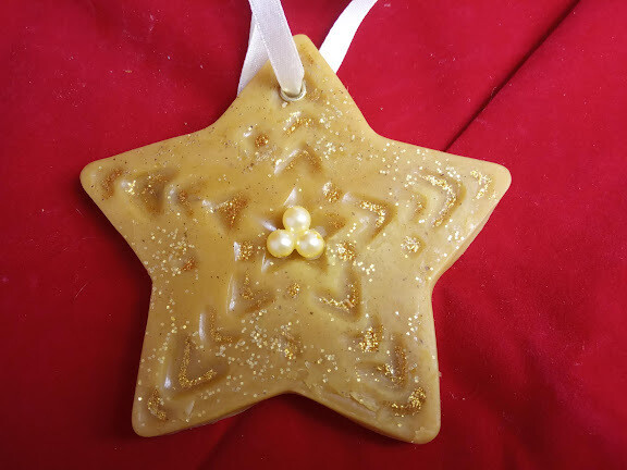 Pure Beeswax sachet, decorative, unique