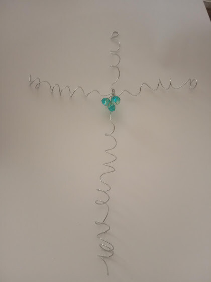 Unique handmade decorative big cross