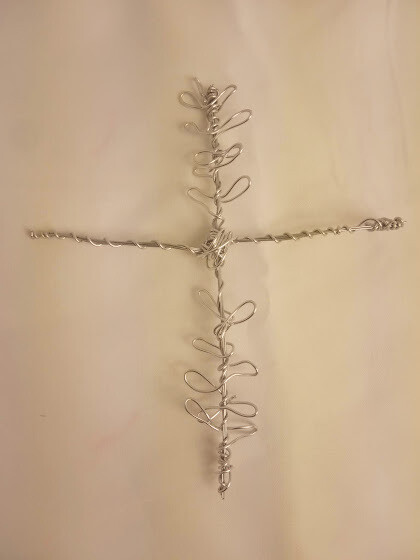 Unique handmade decorative big cross