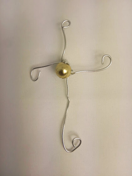 Unique handmade decorative cross