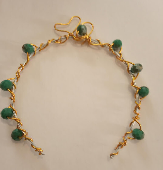 Handmade unique large decorative  horseshoe charm